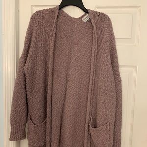 Just Jewelry Boutique L lavender HEAVY SWEATER